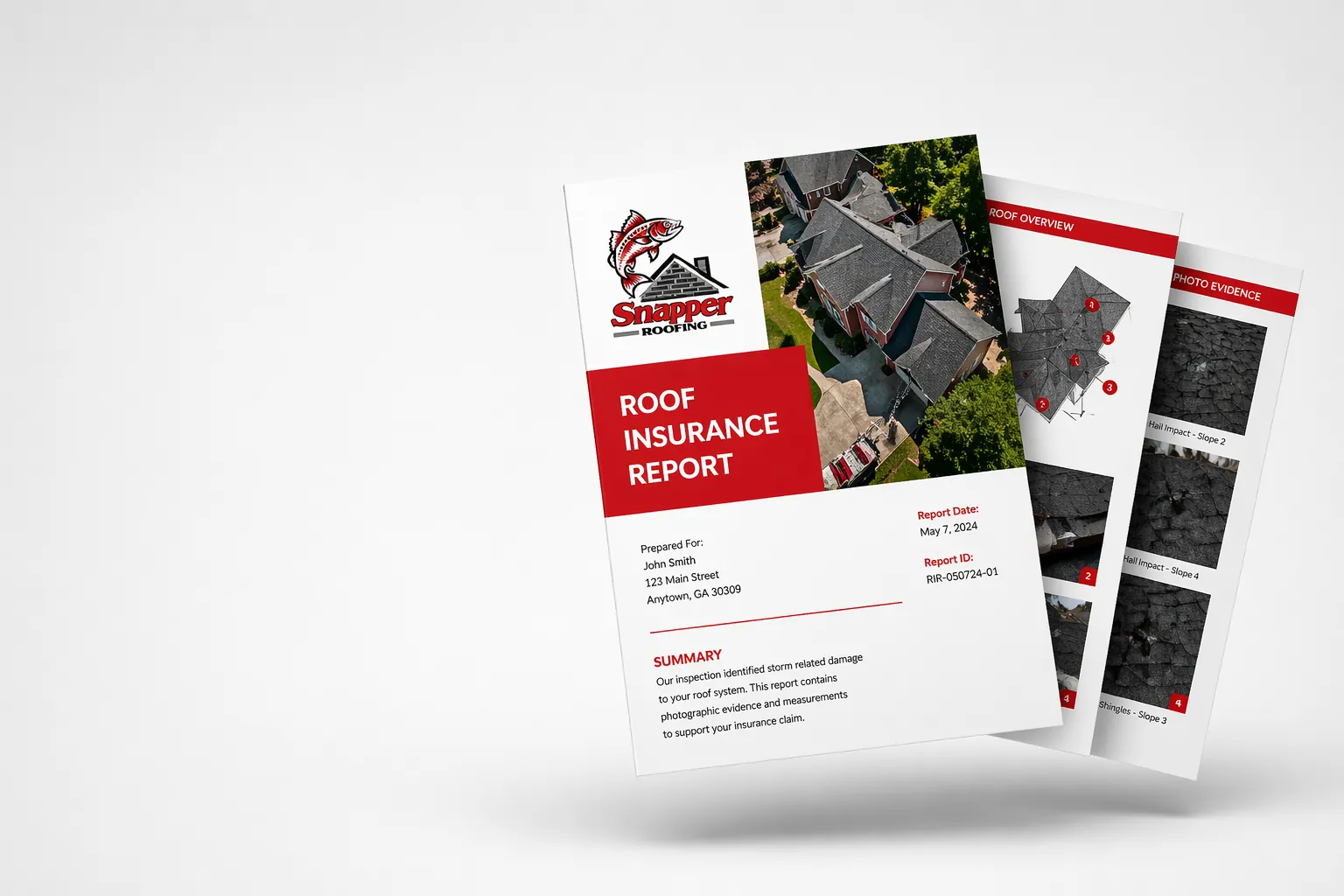Atlanta insurance roofing replacement after hail damage — Snapper Roofing